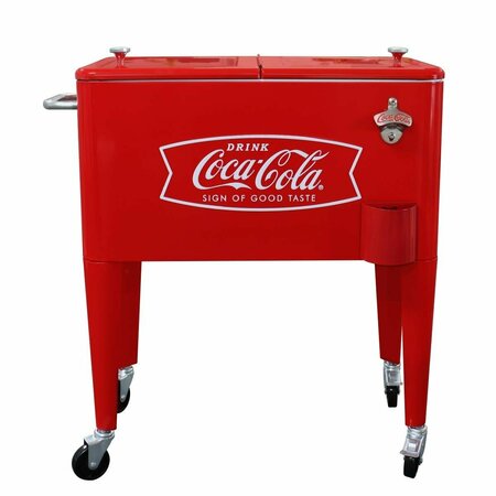 LEIGH COUNTRY 60 qt. Coca-Cola Red Fishtail Logo Cooler CP 98114